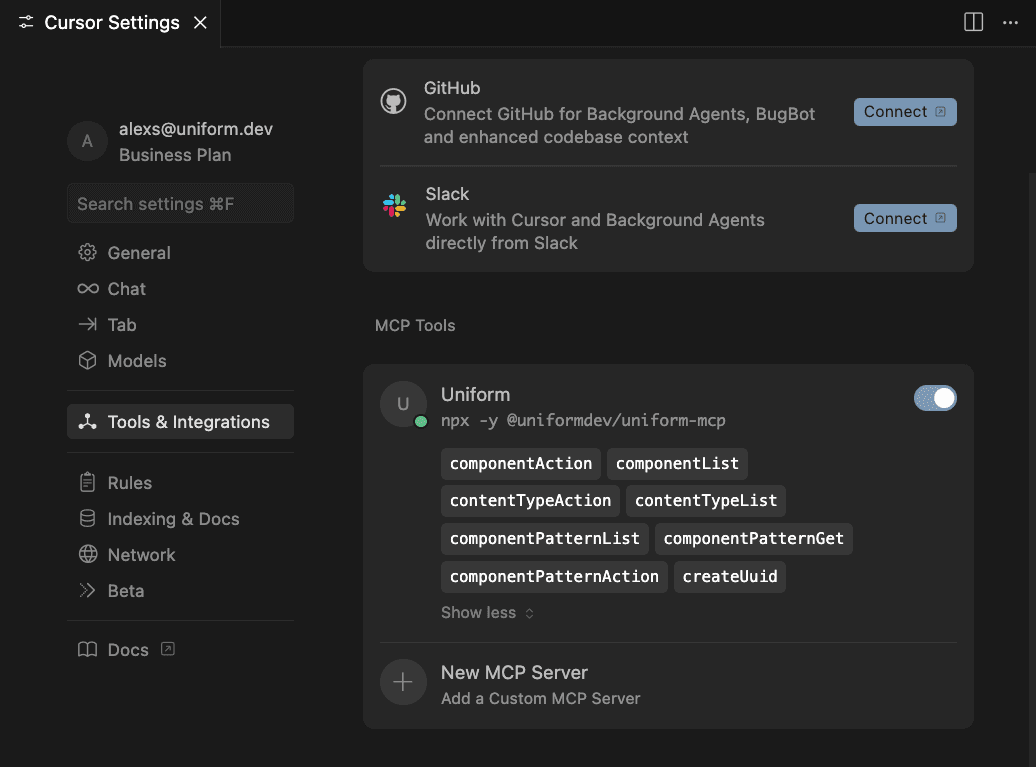 cursor-settings