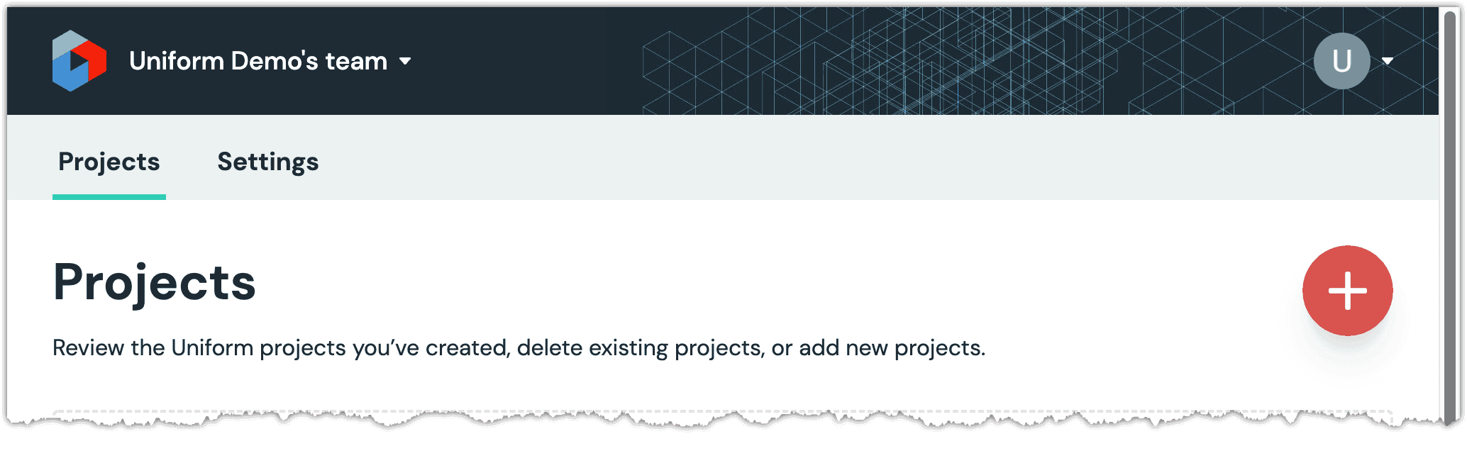 uniform-add-project